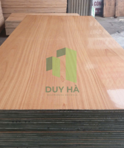 veneer gỗ gõ đỏ phủ keo bóng
