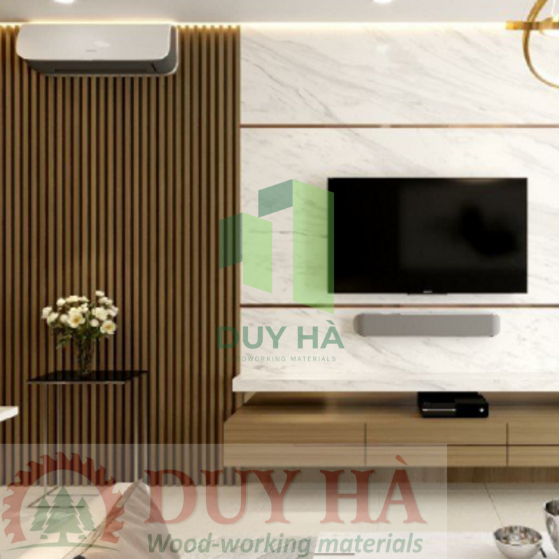 Gỗ công nghiệp ốp tường